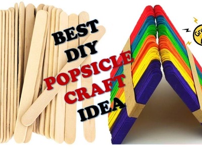 DIY Popsicle Jewellery box I Best craft idea with Ice Cream Stick I Creative Diaries