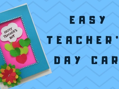DIY Teacher's Day Card | Handmade Card 8 | Craft it Right