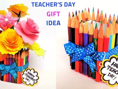 DIY: Teacher's Day gift idea |Best out of waste | Easy Craft