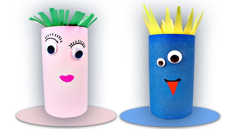 DIY Toilet Roll Monster Craft For Schoolies | Kids Craft | Art & Craft | Craft For Childrens