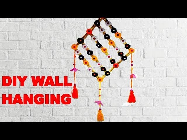 Diy Wall Hanging Craft Ideas | Diy Unique Wall Hanging | Diy Wall Decoration For Home