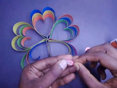 DIY. Wind Chime. Newspaper Craft. DIY Easy Home Decor. Hanging Flowers. || "Easy Craft"