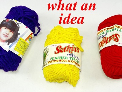 DIY Woolen Craft | DIY arts and crafts | Best craft idea | Cool idea you should know