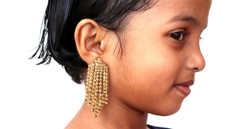 Earrings | Earrings Making | Jewellery making | Kaivinai Porutkal Tamil | DIY | Craft Work Tamil