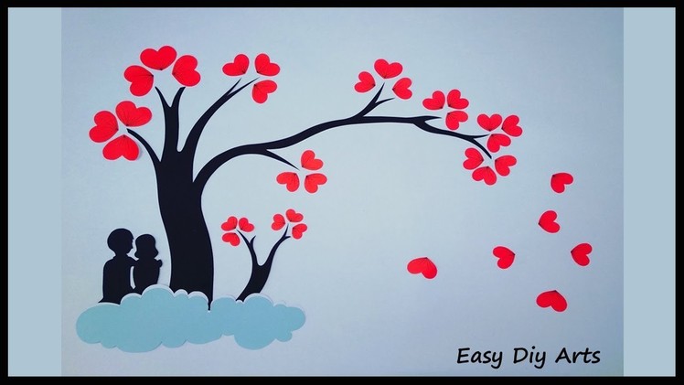 Easy Wall Decoration Ideas With Paper - Diy Paper Craft Ideas