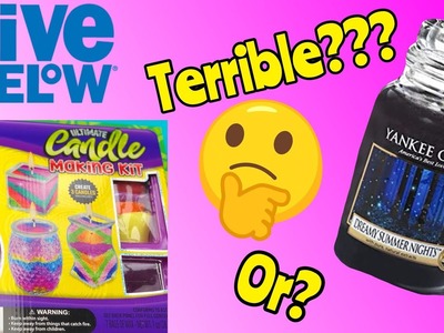 Five Below - ULTIMATE CANDLE MAKING KIT Craft Kit Review || Terrible or Totally Worth it?!