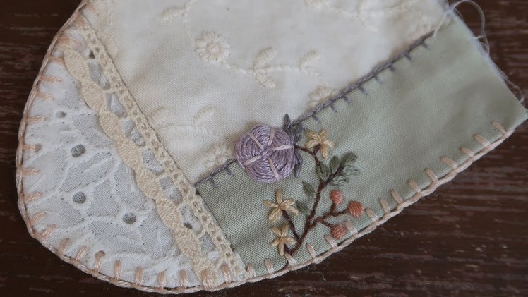 Floral Patchwork Embroidery #6.7 │ How To DIY Craft Tutorial