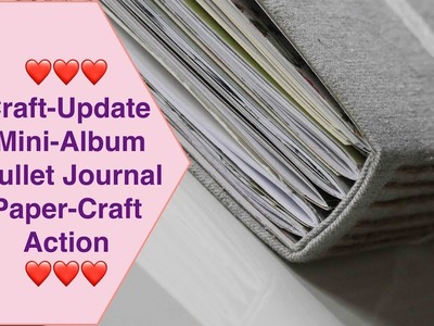 Gallerie Inspiration Pinterest Craft Update Mini-Album Bullet Journal Paper-Craft Set Action