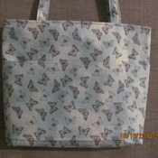Hand made  Butterfly  tote bad