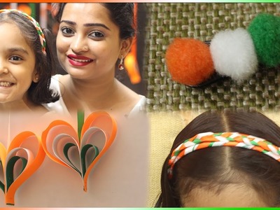 Happy Independence Day_Tricolor DIY Craft Ideas for Kids - 15th August 2018