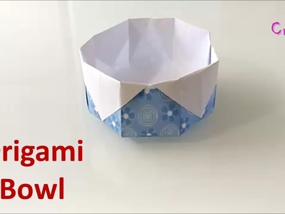 How to make a paper bowl | paper crafts | origami | easy kids craft ideas | best craft idea