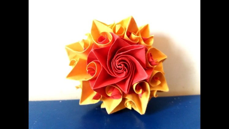 How to make origami flower | DIY | Paper flower craft ????