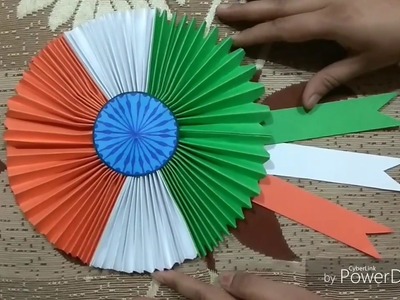 Independent day special craft|Tricolor badge|kids craft activity