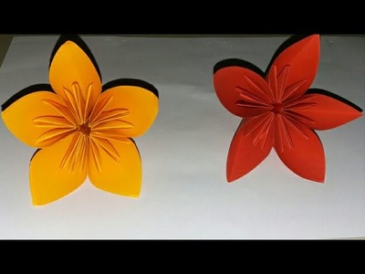 Paper Craft: How to make Kusudama Paper Flower| Chenly's Crafty Creation