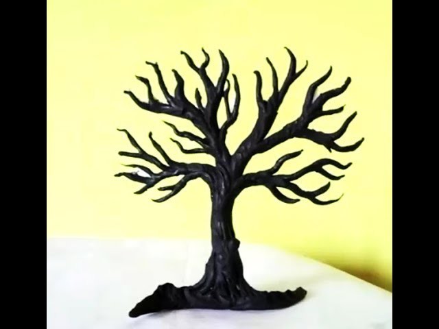 Sculpture Making, Tree Making idea, art and craft, DIY, so simple with M-seal