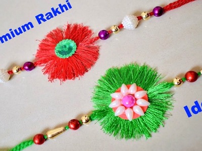 2 Premium silk tread Rakhi making at home | DIY Handmade Rakhi for Raksha Bandhan
