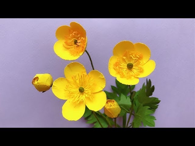 ABC TV | How To Make Buttercups Paper Flower With Shape Punch - Craft Tutorial