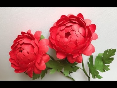 ABC TV | How To Make Chrysanthemum Paper Flower With Shape Punch - Craft Tutorial