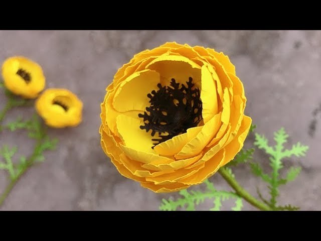 ABC TV | How To Make Paper Flower With Shape Punch #4 - Craft Tutorial