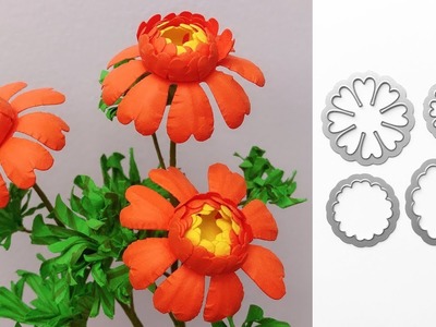 ABC TV | How To Make Paper Flower With Shape Punch #5 - Craft Tutorial