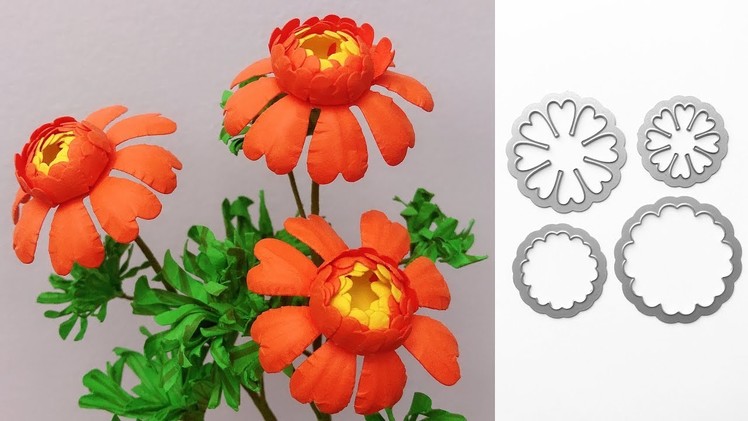 ABC TV | How To Make Paper Flower With Shape Punch #5 - Craft Tutorial