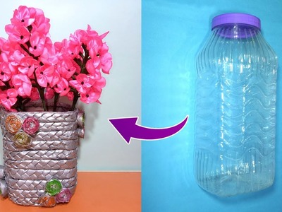 Best Use of waste Plastic jar craft idea | Best Out Of Waste Projects | Diy Home Decor