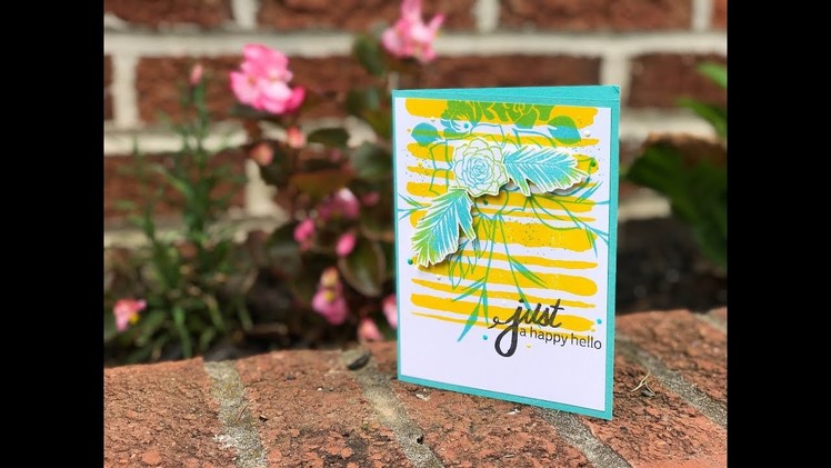 Craft Your Joy Card Tutorial: Color Mixing with Dye Inks