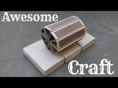 DIY Best out of waste Match Box||Best reuse idea||Cool craft idea