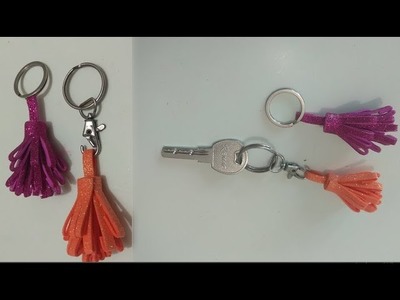 DIY Crafts: How To Make A Keychain. Diy Easy Keychain At Home.