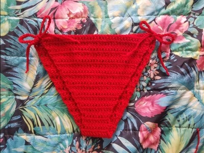 DIY Crochet Bikini Bottom Tutorial.Crochettopsbyss