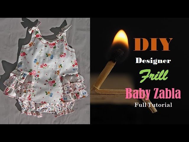 DIY Designer  Baby Zabla Cutting And Stitching full Tutorial