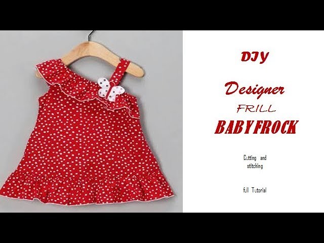 ruffle baby frock