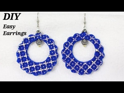 DIY Easy To Make Polymer Clay Earrings | Jewelry Making Tutorial