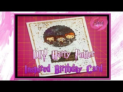 DIY Harry Potter Inspired Birthday Card Tutorial