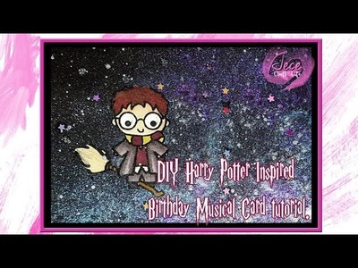 DIY Harry Potter Inspired Singing Birthday Card tutorial.