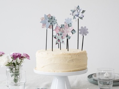 DIY : Homemade cake decoration by Søstrene Grene