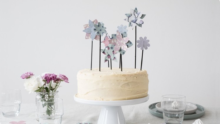 DIY : Homemade cake decoration by Søstrene Grene