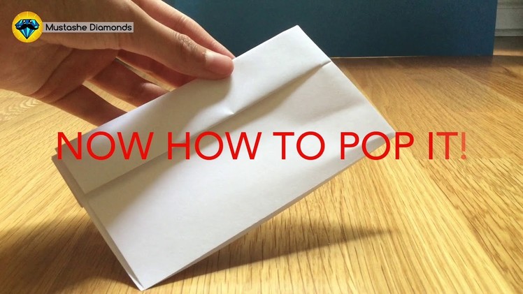 DIY How To Fold Easy & Loud Paper Popper | Simple Folding Tutorial