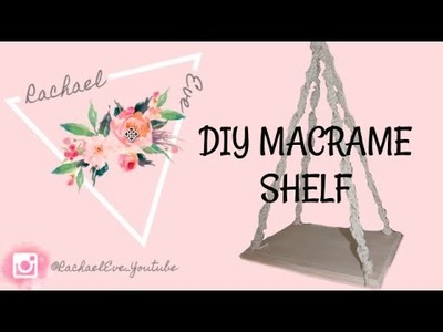 DIY Macrame Shelf