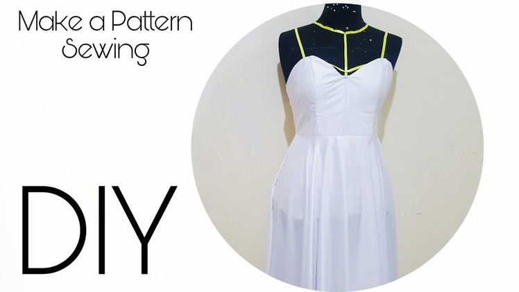 DIY: Make Your Own Gown part 2 Sewing and make a pattern