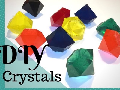 DIY Resin Gemstones, Rainbow Gem Tutorial