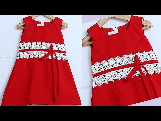 DIY Simple yet Stylish And Cute Baby Frock Full Tutorial