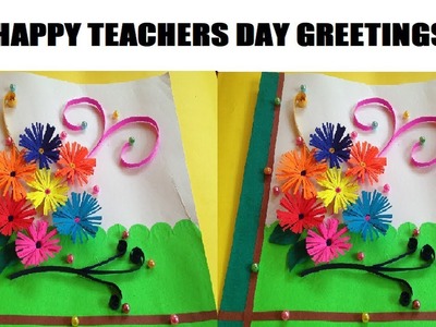 Diy teachers day greeting cards 2018 | latest designs | paper crafts | decoration | best designs