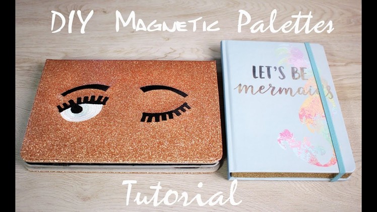 DIY Tutorial- Making a Z Palette out of an IPAD Case!! + a journal