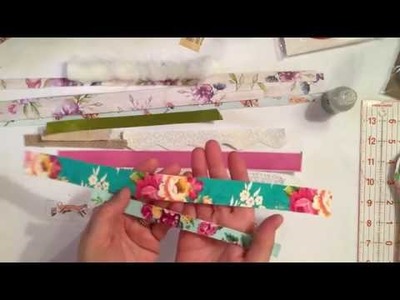 DIY washi tape tutorial.  so easy!