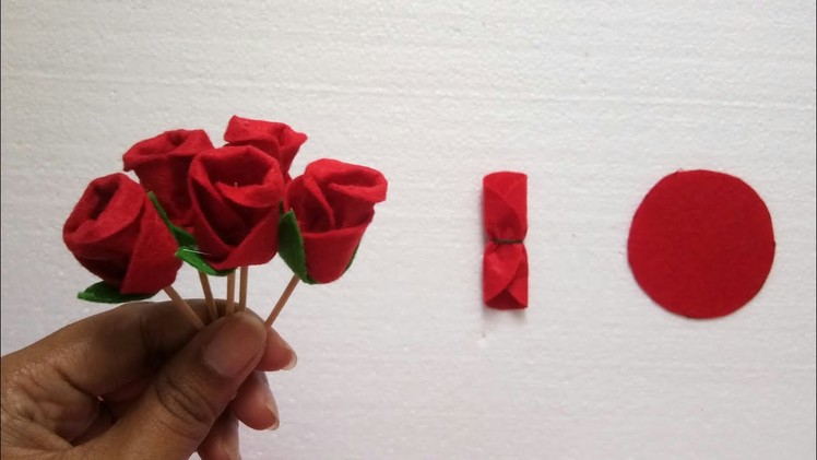 Easy way to make Rose flowers.Best and easy DIY craft ideas