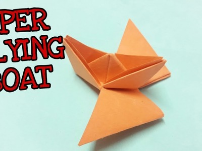 Flying Boat - DIY Origami Tutorial - Origami Paper Boat
