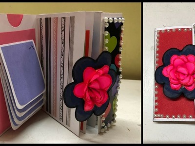Handmade scrapbook| mini scrapbook album | birthday cards |how to make scrapbook for birthday