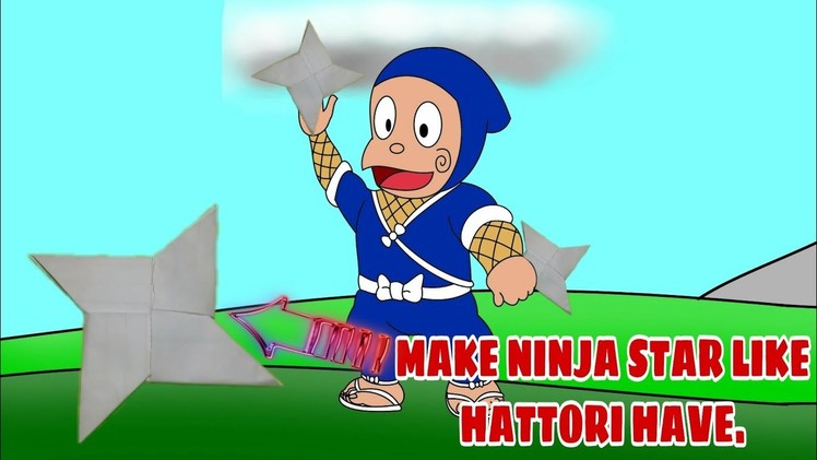 HOW TO MAKE A NINJA STAR WITH PAPER BY (PAPER CRAFT)