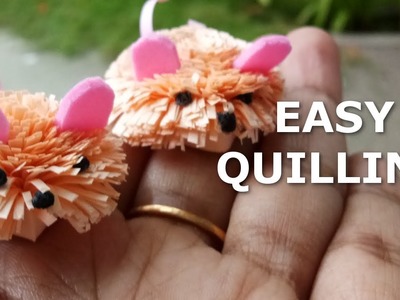 How to Make Easy Quilling Animal.DIY Easy Quilling Idea for Beginners